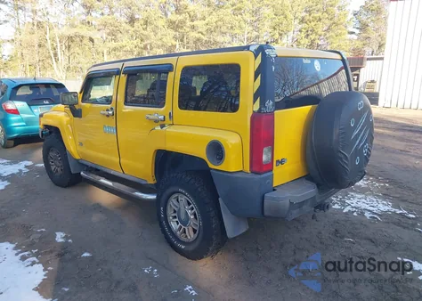 2007 Hummer H3 Suv z USA, uszkodzony, nr VIN 5GTDN13E678135648